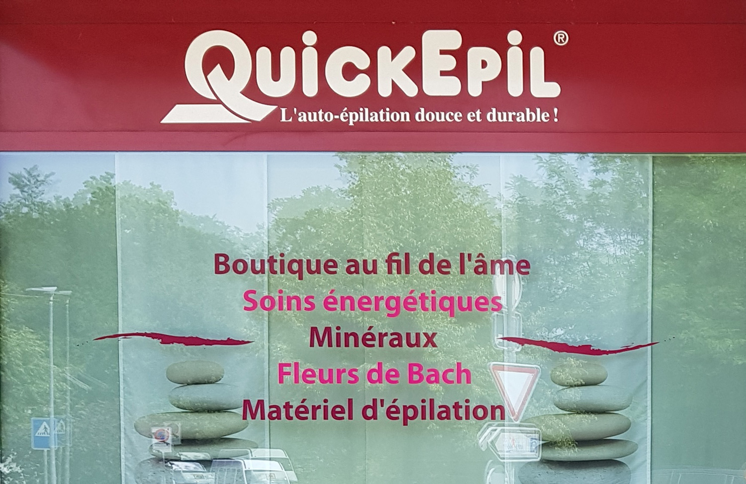 QuickEpil presentation boutique